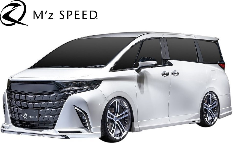 【M’s】 40系 アルファード 前期 (2023.6-) M'z SPEED フルエアロ 4点 (マフラーレス用) AES エムズスピード エアロ パーツ 3024-s002_画像2