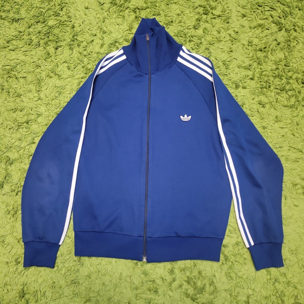 adidas トラックジャケット ジャージ トレフォイル 紺白 ADS4F adidas トラックジャケット ジャージ トレフォイル 紺白 ADS4F