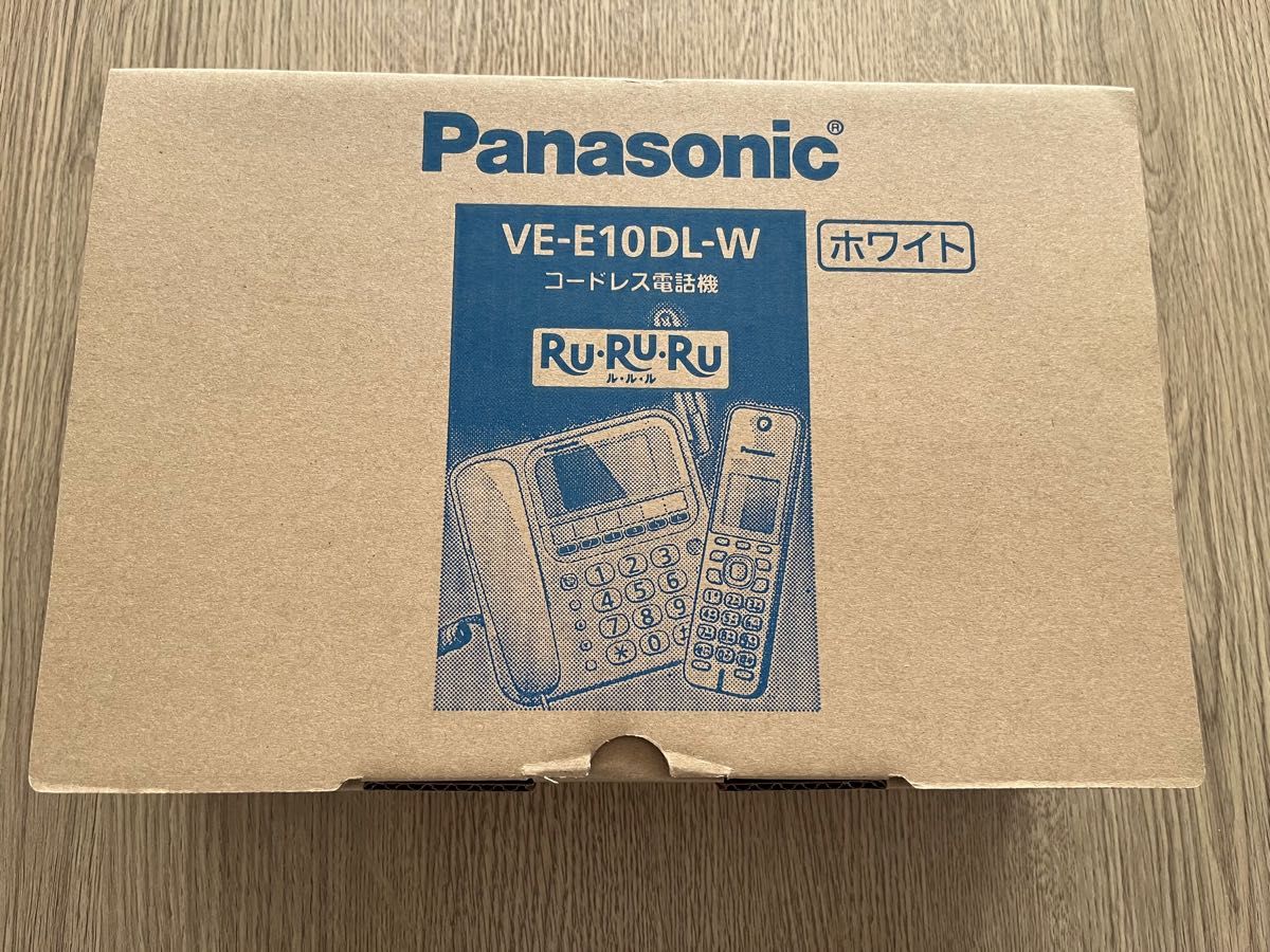新品未使用 Panasonic コードレス電話 RU・RU・RU Yahoo!フリマ