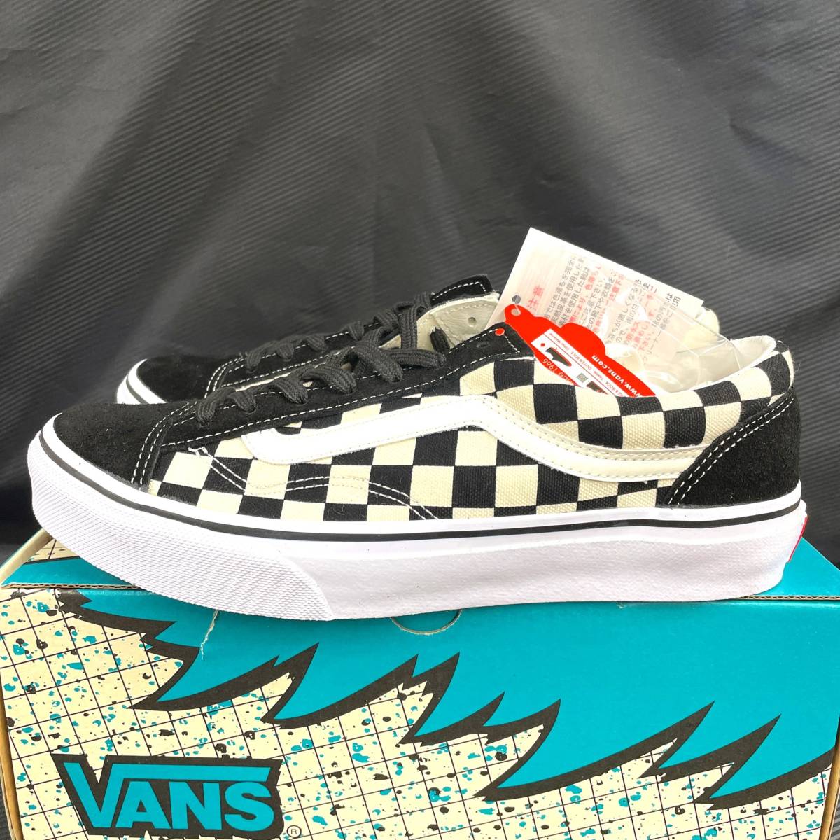 VANS BILLYS V36OG OLD SKOOL 24cm バンズ ビリーズ オールドスクール スニーカー 靴 ブラック ホワイト 黒 白 未使用_画像2