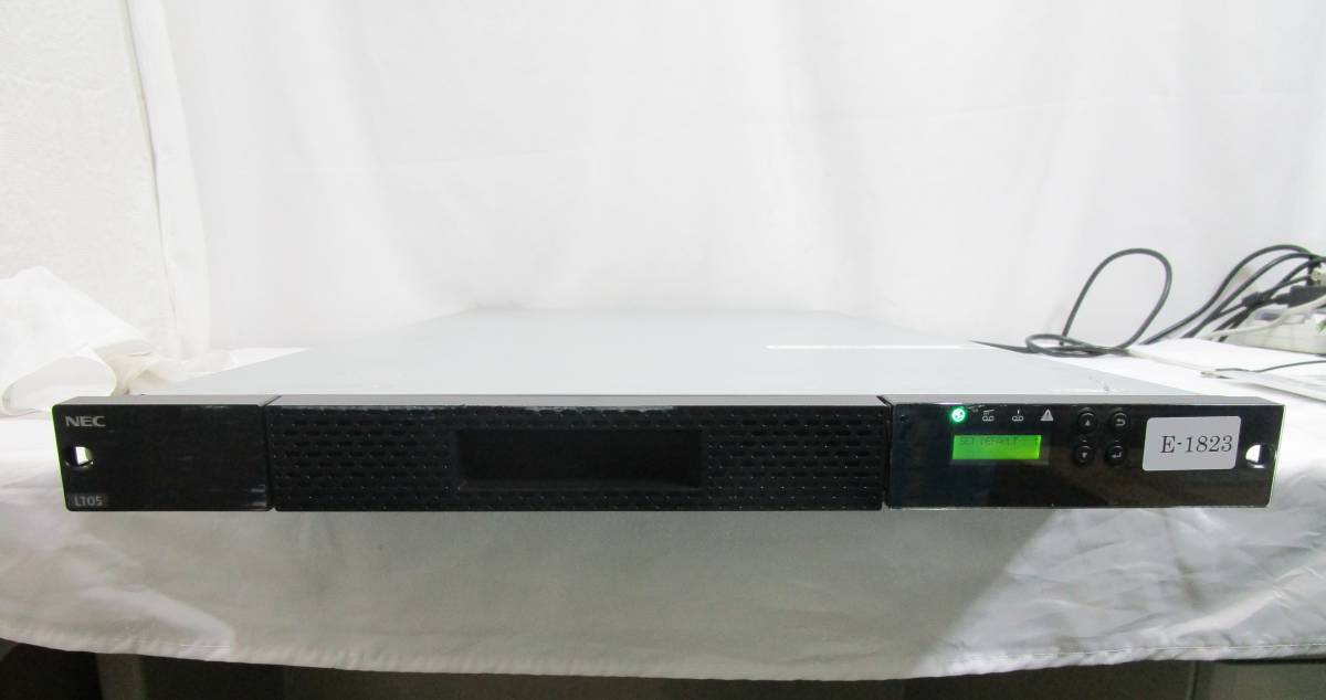 NEC テープ装置 LL009F(N8160-94) テープ無 LTO5 管理番号E-1823