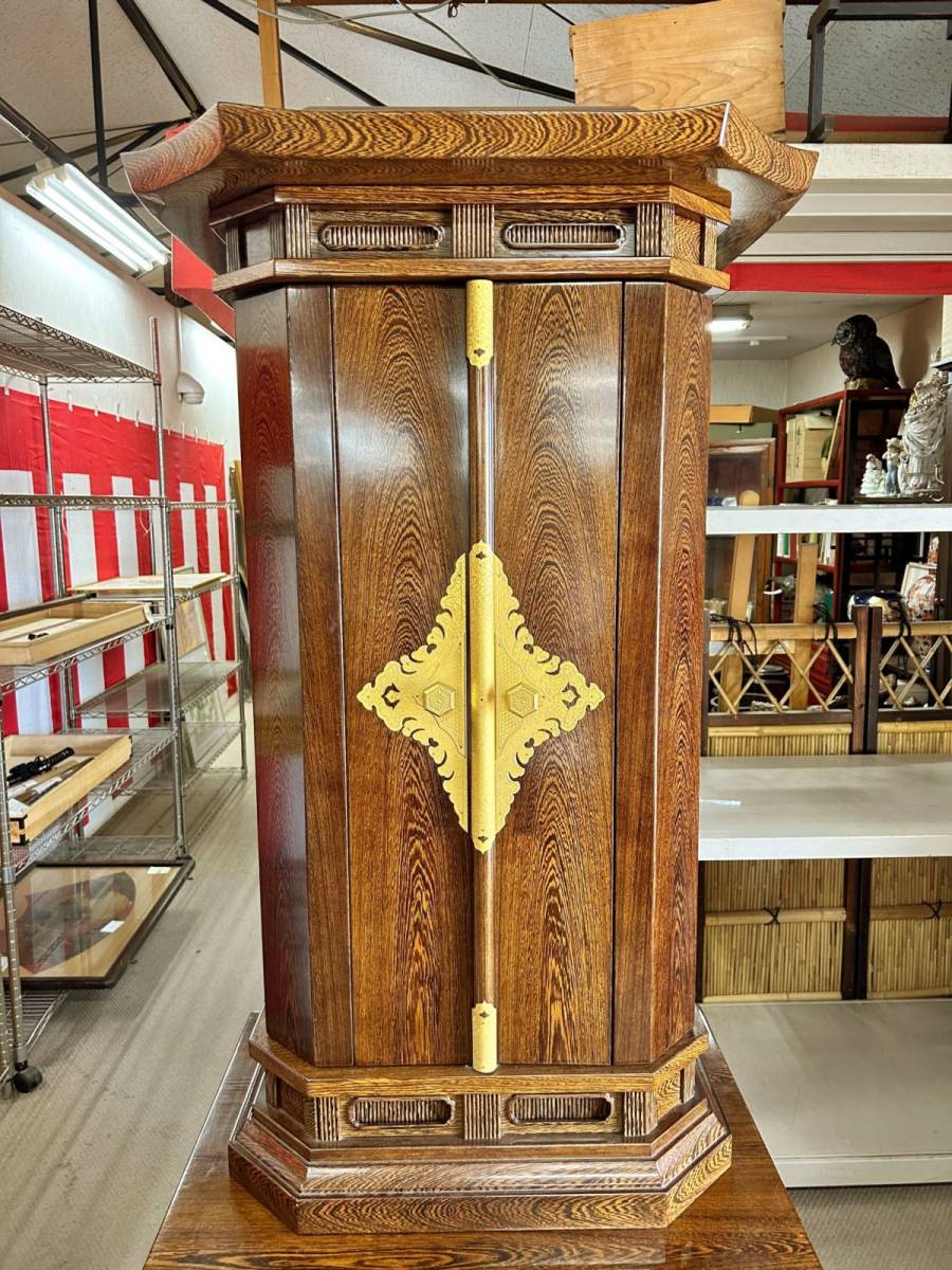 高級仏具 特大 仏壇 高さ180cm×幅77cm 重圧重量 床置き仏壇 台 高級仏具 特大 仏壇 高さ180cm×幅77cm 重圧重量 床置き仏壇 台