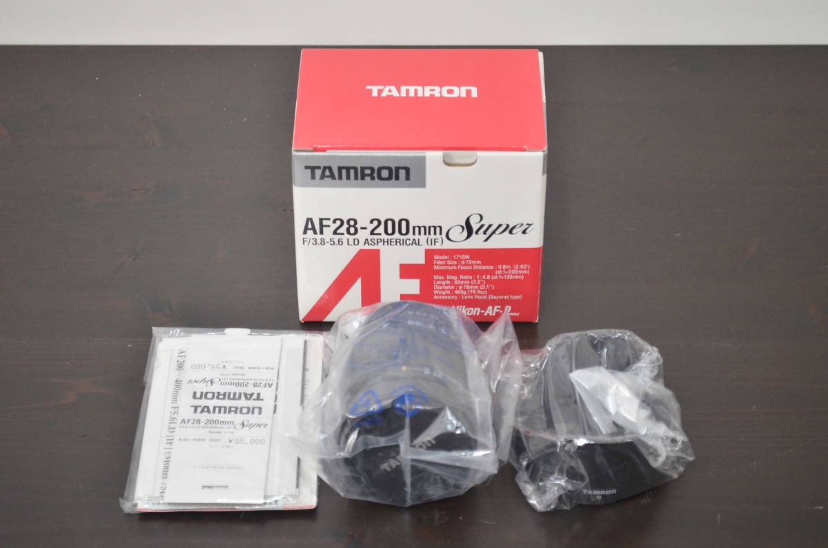 ★R-041949 未使用品 TAMRON タムロン AF28-200mm F3.8-5.6 LD ASPHERICAL(IF) Nicon ニコン