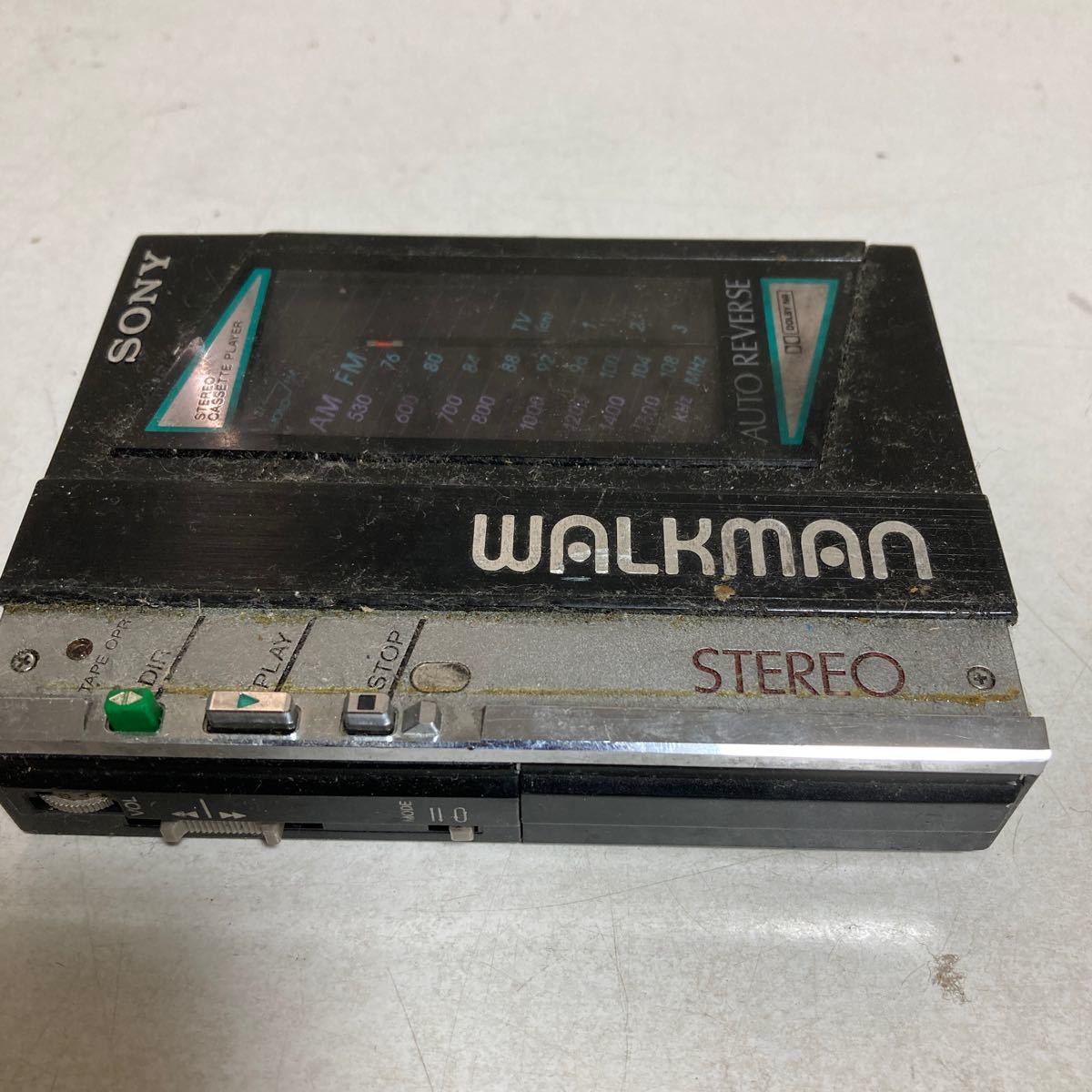 SONY WM-40 ソニー walkman カセットプレーヤー ウォークマン ジャンク品 昭和レトロ_画像3