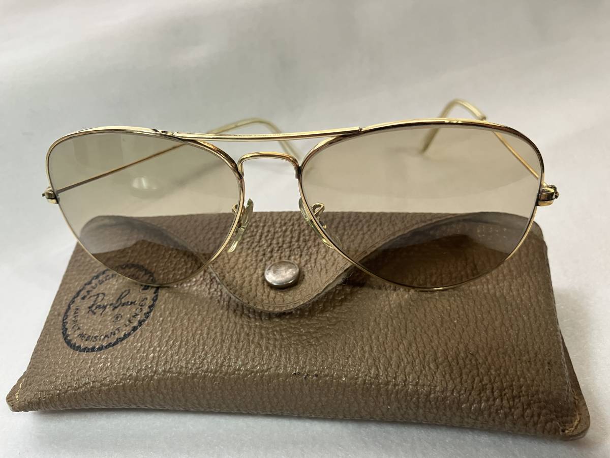 【激安スタート～売切】希少　ボシュロム　Ray-Ban レイバンサングラス　B&L RAY-BAN USA LIC　ヴィンテージ　古着_画像1