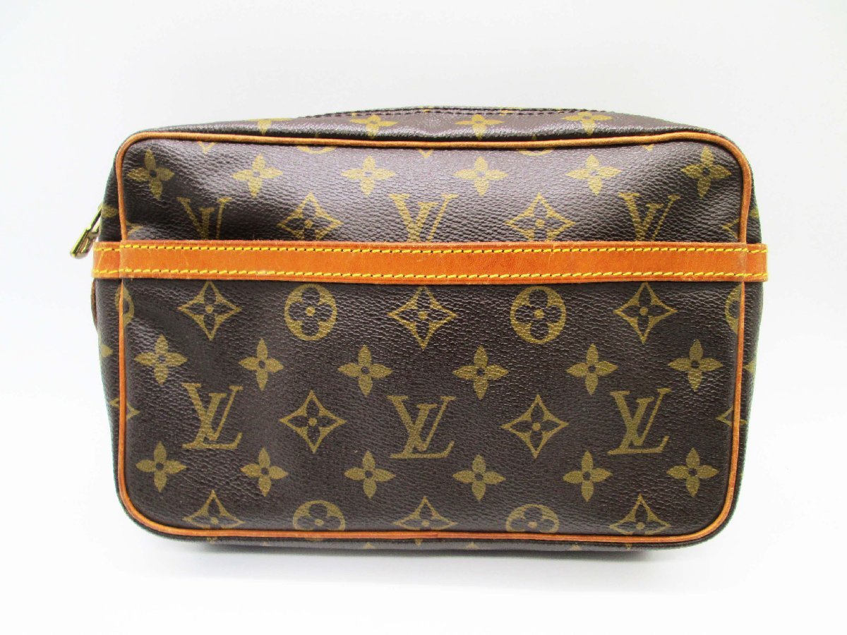 最も優遇 □LOUIS VUITTON ルイヴィトン モノグラム コンピエーニュ28