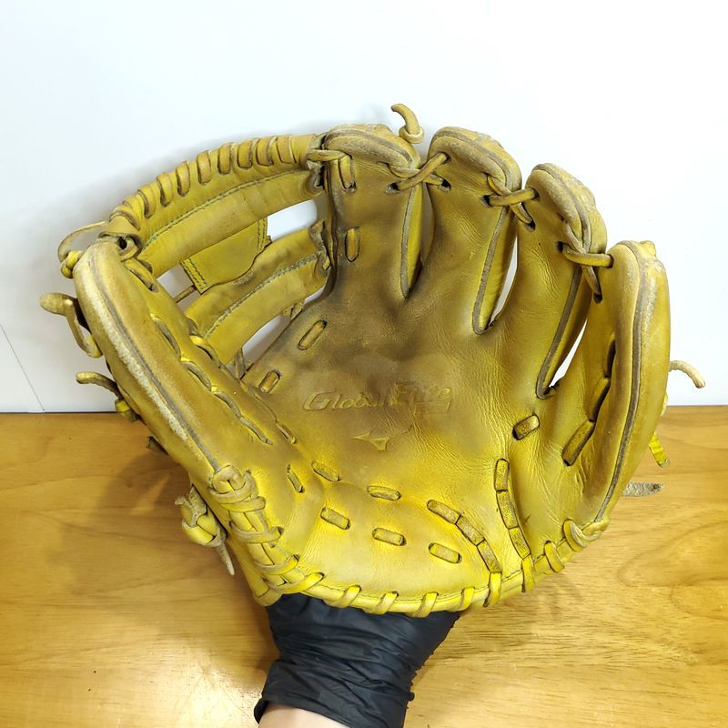 ミズノ グローバルエリートRG Hselection02 限定モデル Mizuno 少年用Mサイズ 130-145㎝ オールラウンド用 軟式グローブ_画像2