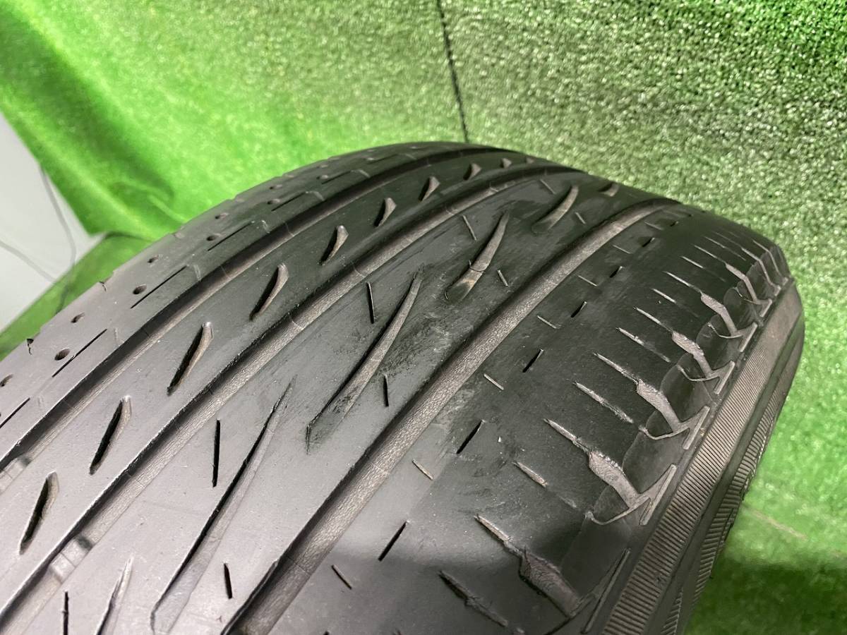 BS ブリヂストン AVANGRADE 17×7J OFF50 PCD114.3 5H BS ブリヂストン REGNO GRVⅡ 215/60R17 エスティマ等に 売切!!_画像8