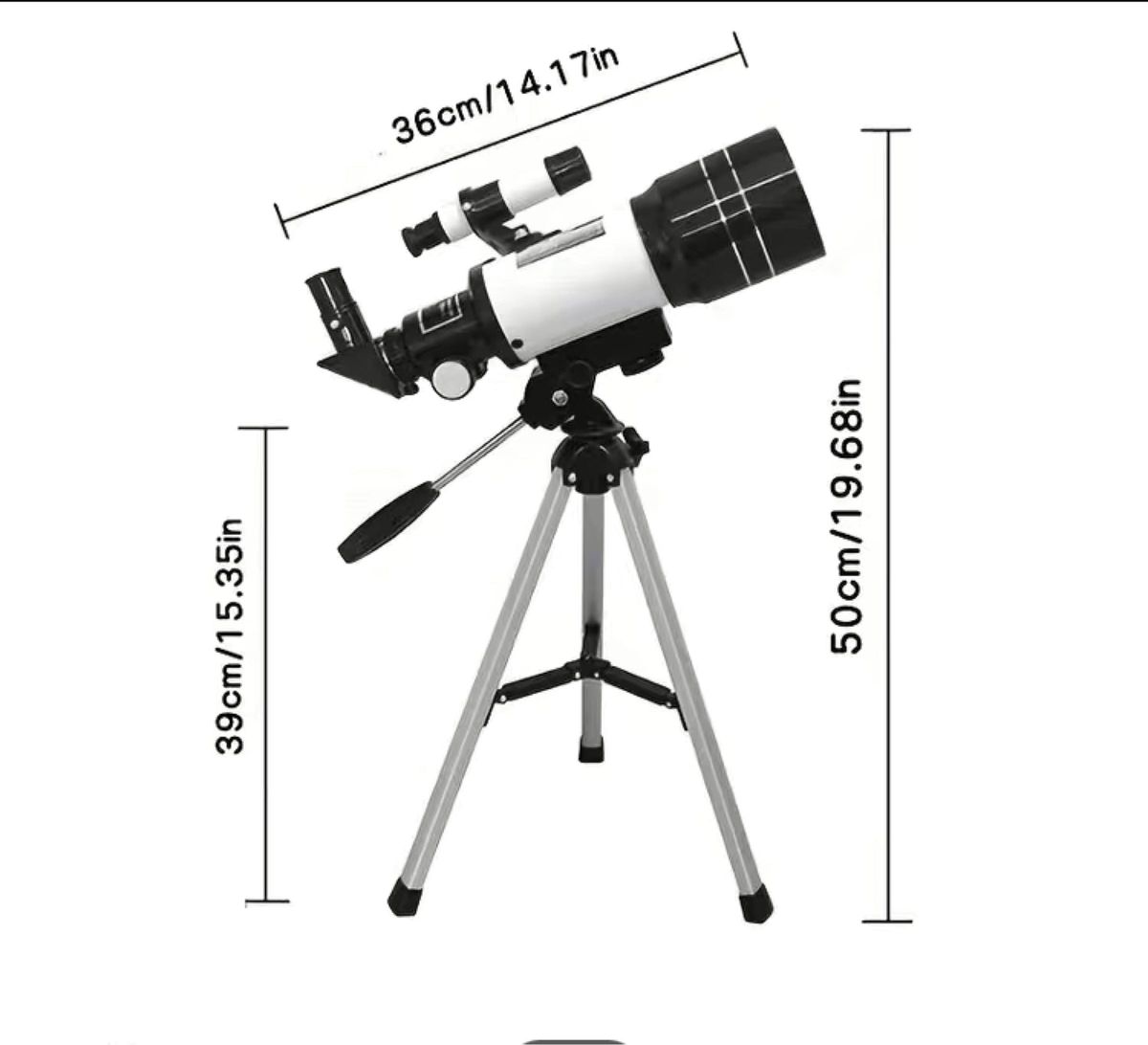 F30070M 天体望遠鏡子供用プロの月観察用プローブ付きハイパワー HD 屋外メガネ対物レンズ: 70 ミリメートル