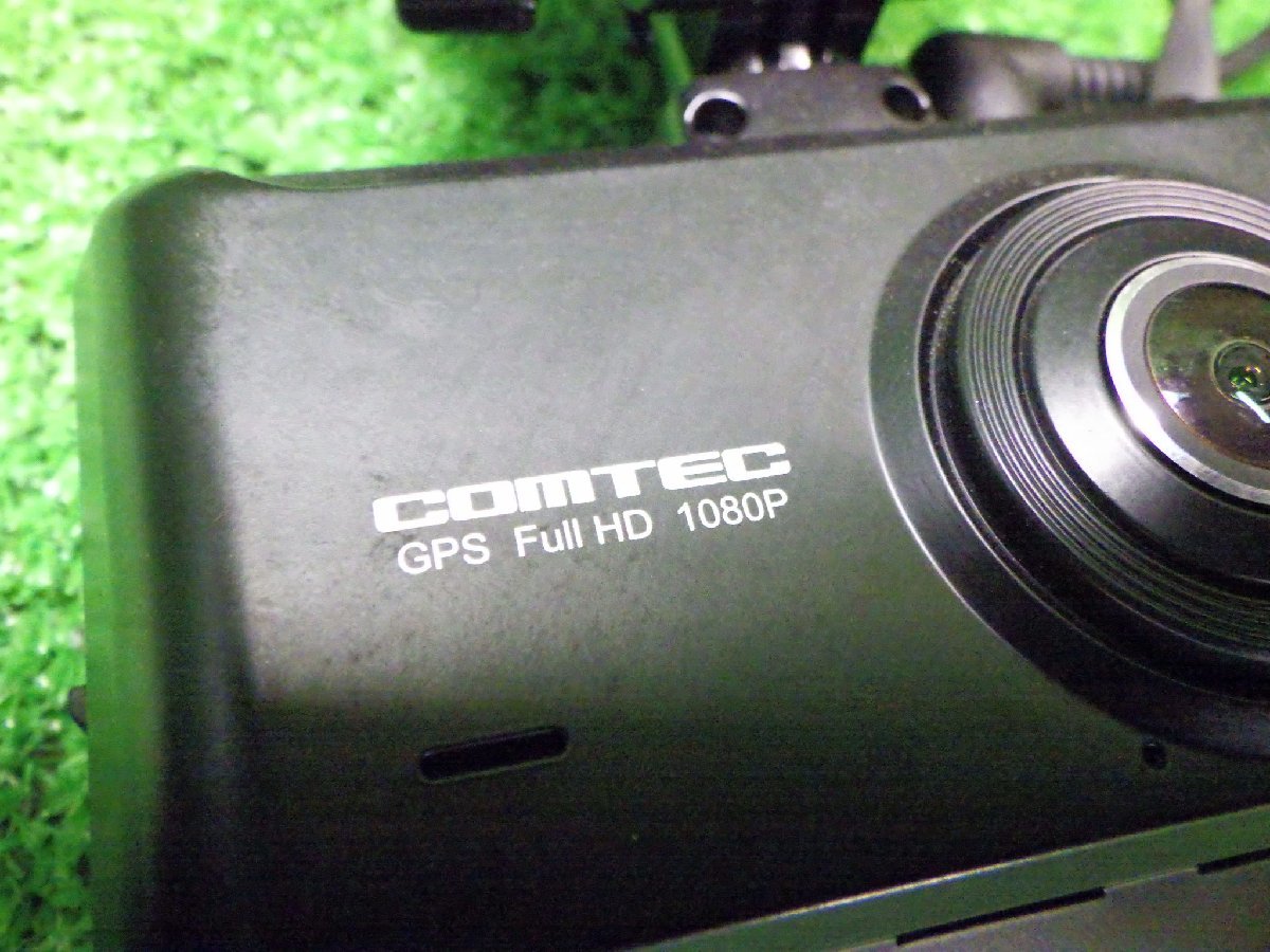 コムテック ドライブレコーダー ZDR025KT 前後セット リアカメラ バックカメラ SD付 動作確認済みの画像3