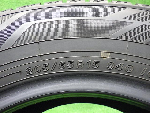 中古 ヨコハマ タイヤ 冬 205/65R15 4本 2019年 IG60_画像5