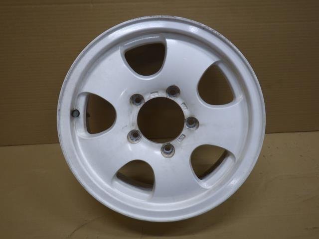 【岩手 盛岡発】中古 社外 ジムニー JA11 アルミホイール 16ｘ6.5JJ 5穴 139.7 +20 4本セット 傷有 錆有 ＜個人あて発送不可商品＞_画像9