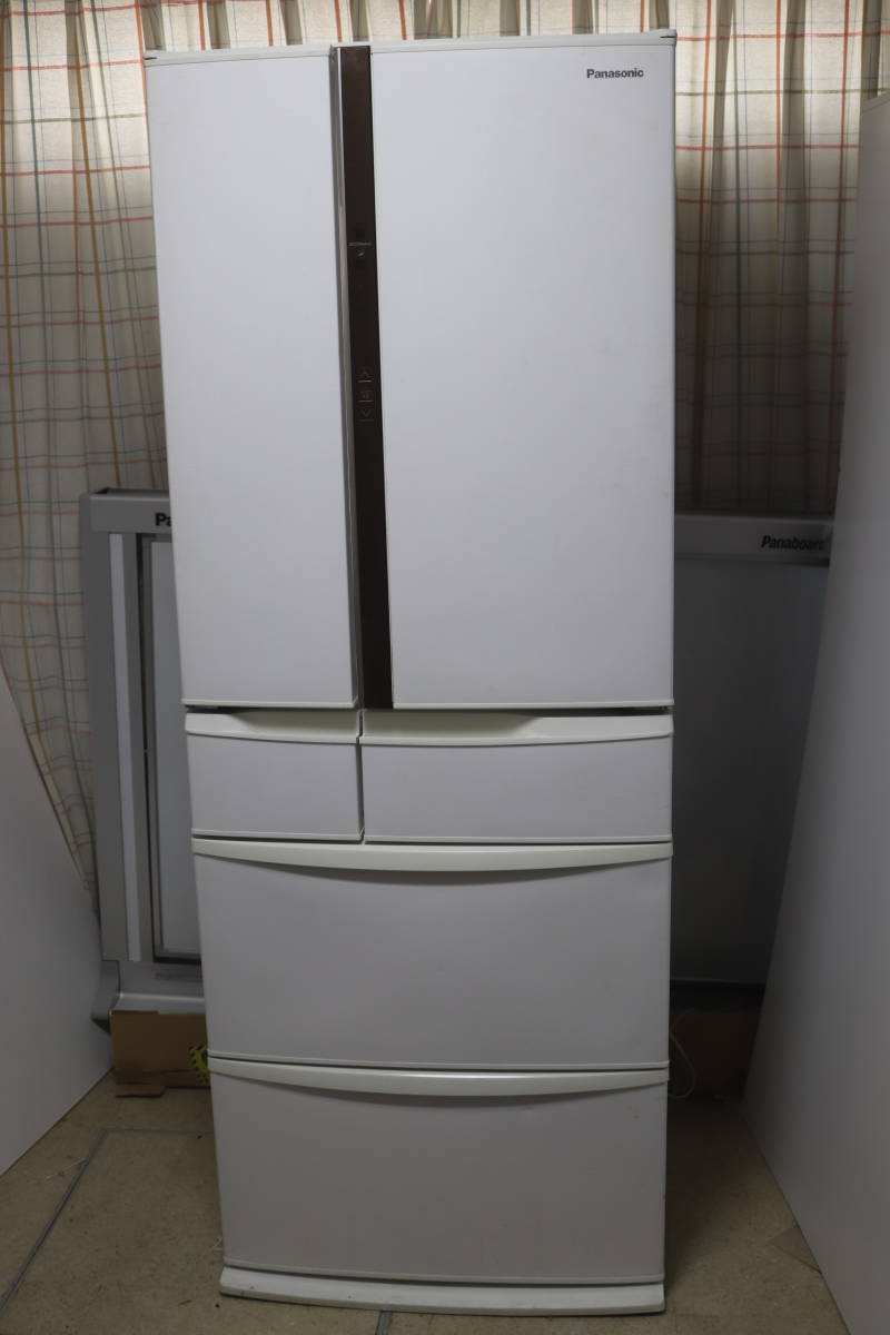 Panasonic パナソニック エコナビ搭載 冷凍冷蔵庫 フレンチドア(観音開き) 451L NR-FVF452-W ホワイト_画像1