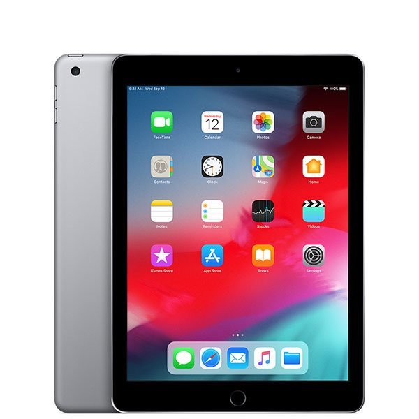 良品 iPad6 32GB スペースグレイ A1954 Wi-Fi+Cellular 9.7インチ 第6世代 2018年 本体 中古 SIMフリー