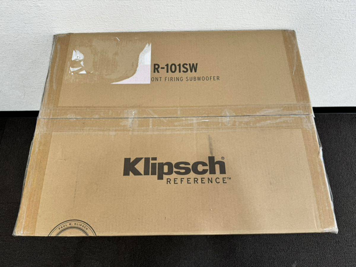 美品 Klipsch クリプシュ サブウーファー R-101SW サブウーハー REFERENCEシリーズ オーディオ機器 スピーカー_画像3