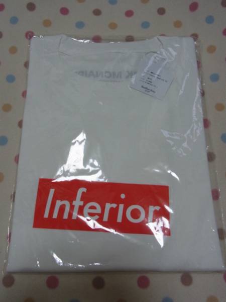 Mark Mcnairy 「Inferior」 PRINT S/S TEE 白 XL BOX Tシャツ_画像1