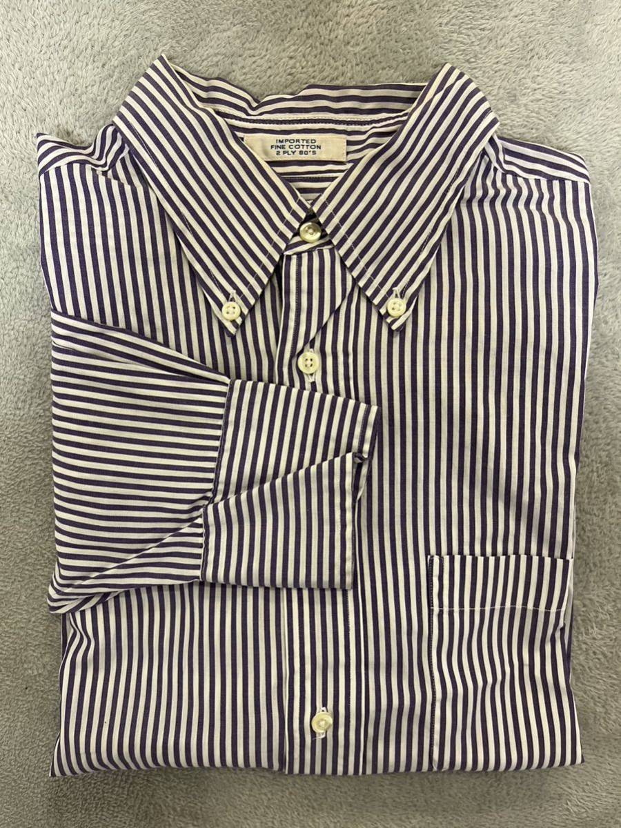 INDIVIDUALIZED SHIRTS インディビジュアライズド シャツ　ボタンダウンシャツ　MADE IN USA_画像1