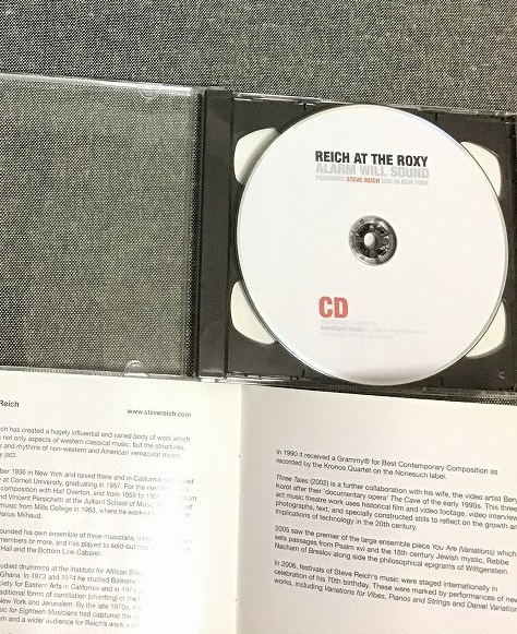 Reich at the Roxy + DVD　, Steve Reich　_画像5
