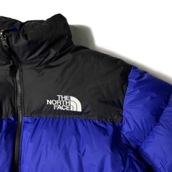 1円～!売切!【正規新品】THE NORTH FACE◆1996 RETRO NUPTSE JACKET◆ダウンジャケット ヌプシ US限定 RDS ロゴ刺繍(XL)青 ② 190122-160_画像4