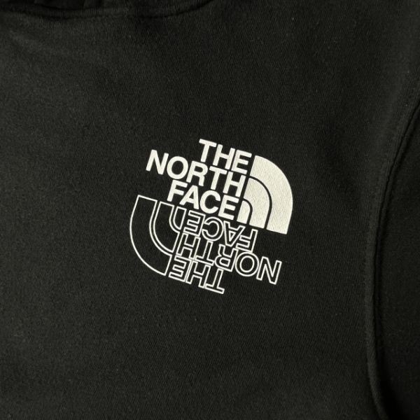 1円～!売切!【正規新品】THE NORTH FACE◆GRAPHIC INJECTION HOODIE パーカー スウェット US限定 バックプリント 裏起毛(L)黒 181130-30_画像5