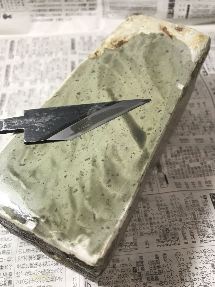 天然砥石 但馬砥? 諸寄砥? 特大 2.4kg 硬・細目 中砥石 包丁 天然砥石 但馬砥? 諸寄砥? 特大 2.4kg 硬・細目 中砥石 包丁