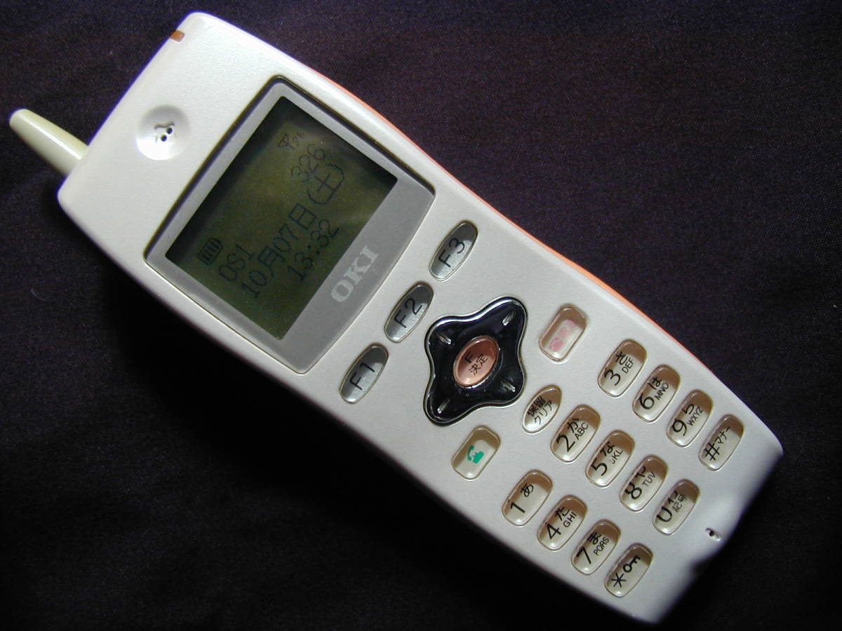 【美品】沖電気工業 OKI 事業所コードレス電話機「UM7588」2台セット_画像2