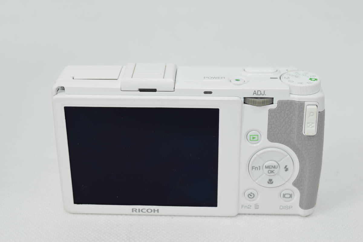 ジャンク RICOH リコー GR DIGITAL IV ホワイトエディション [美品] #235A_画像3