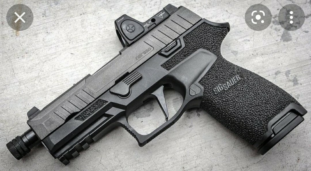 Sig Air Laylax GBB P320 フレーム BK ステッピング加工品 中古ベース ( ライラクス M17 M18 VFC シグ ガスガン Pro Force Co2 ガスガン_画像4