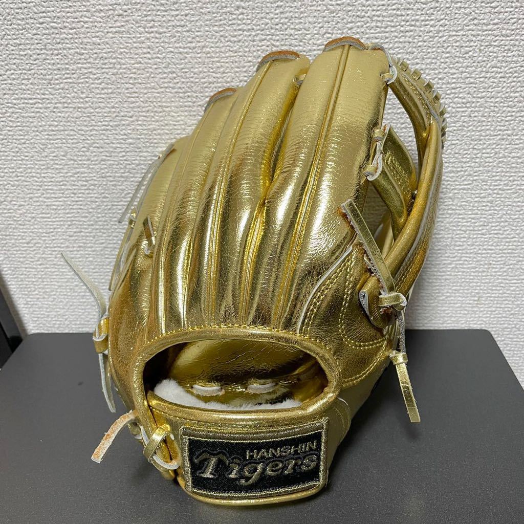 希少 阪神タイガース 2003年 優勝記念 数量限定 ゴールデングラブ グローブ　美津和タイガー_画像4