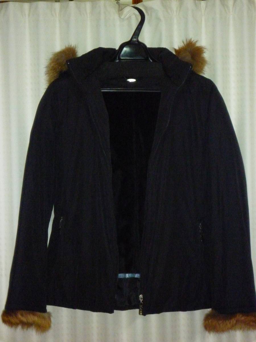 素晴らしい 即落札☆ef-deエフデの黒のライナー付中綿コート（未使用品） コート
