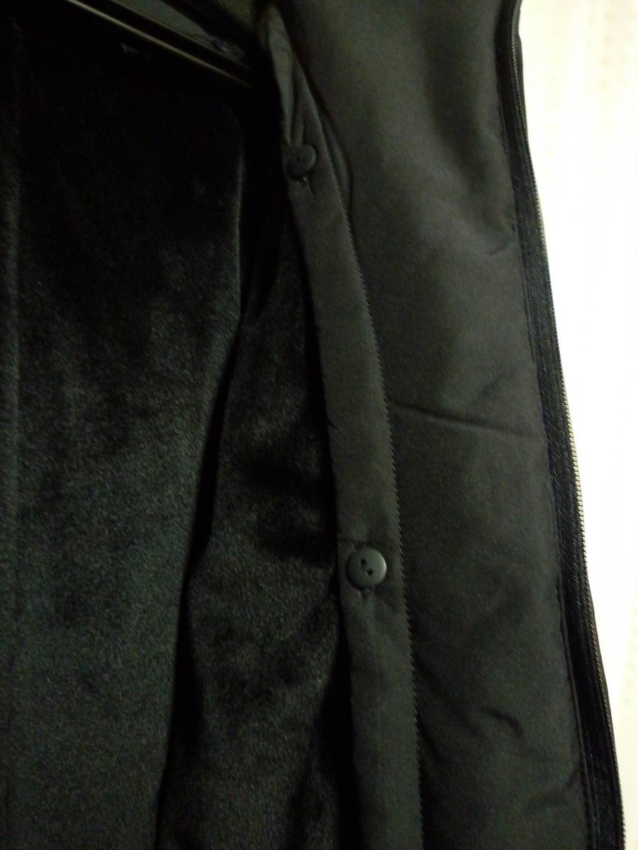 即落札☆ef-deエフデの黒のライナー付中綿コート（未使用品）_画像5