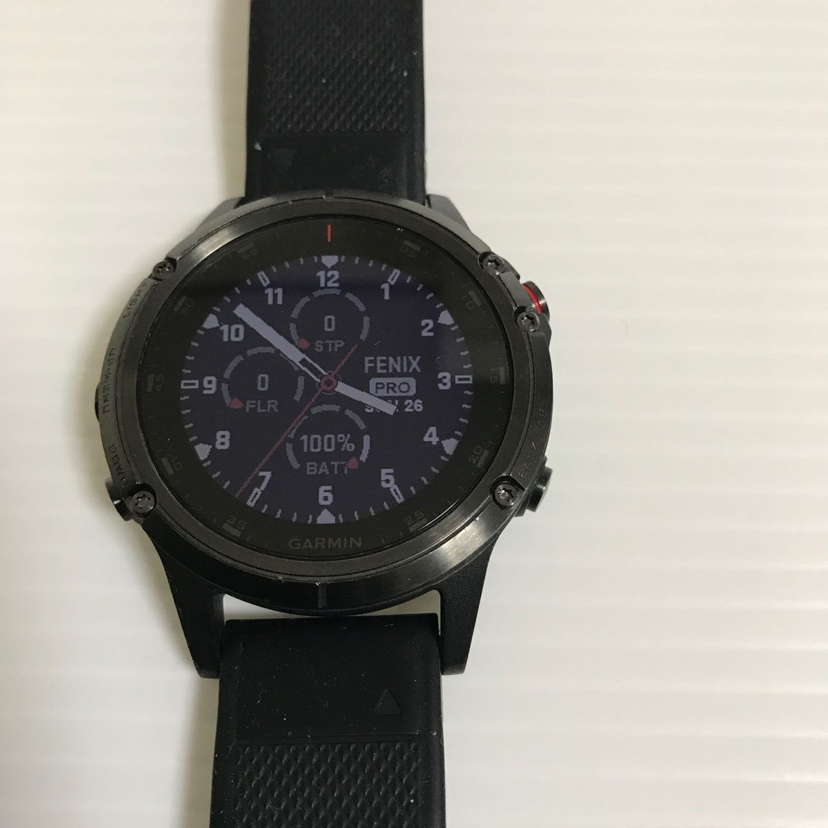 GARMIN(ガーミン) fenix 5 Plus Sapphire Black 音楽再生機能 GPSウォッチ 【日本正規品】