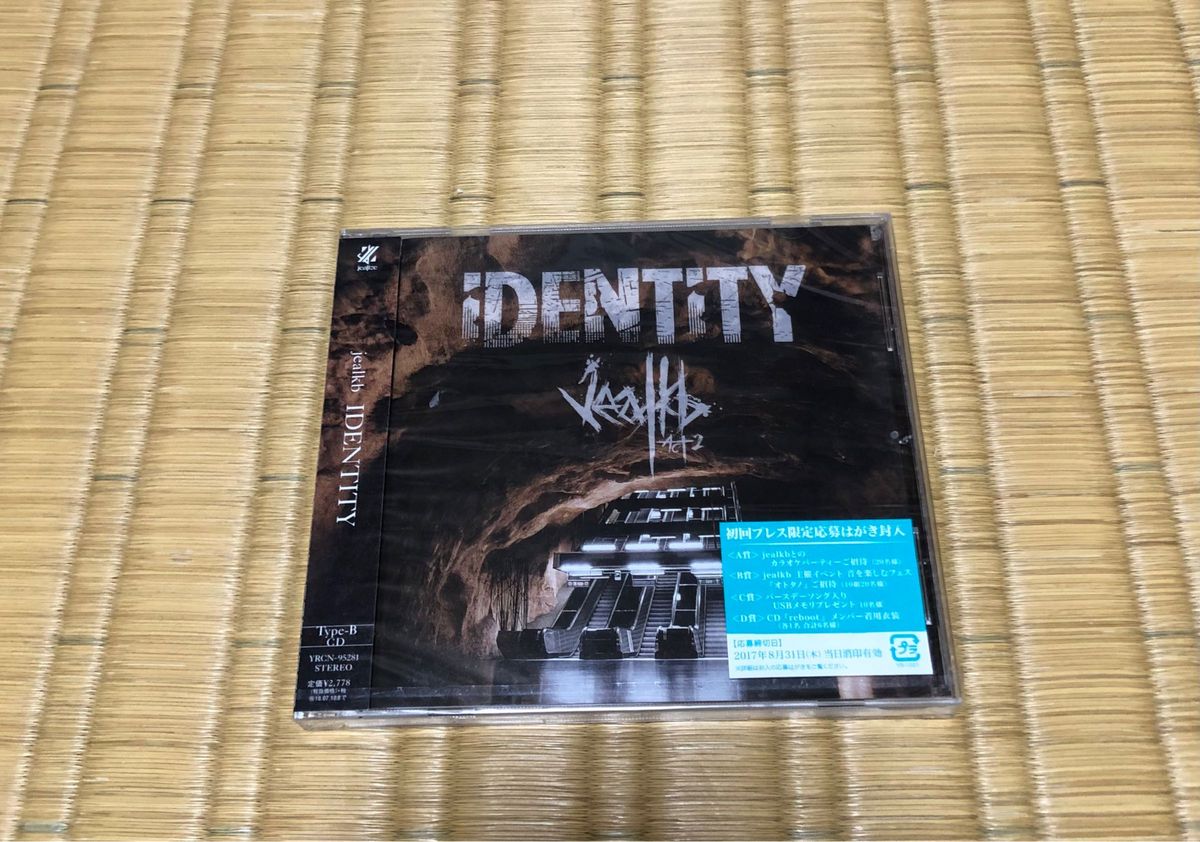 CD jealkb IDENTITY (Type-B) 1枚組 新品 未開封