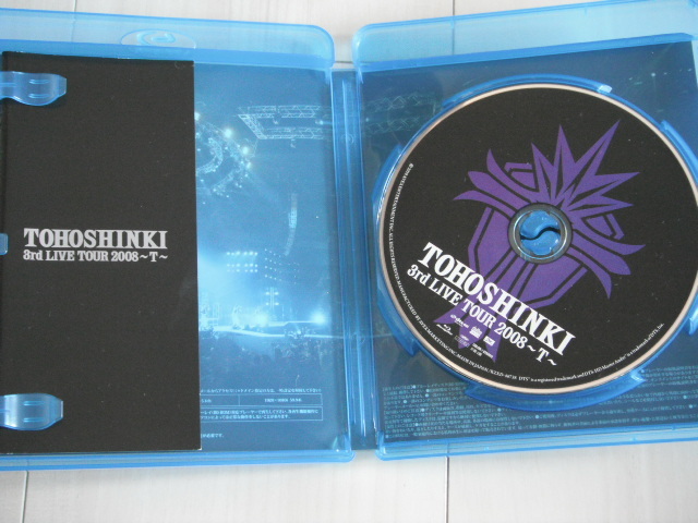 ★Blu-ray　東方神起 3rd LIVE TOUR 2008 ～T～_画像3