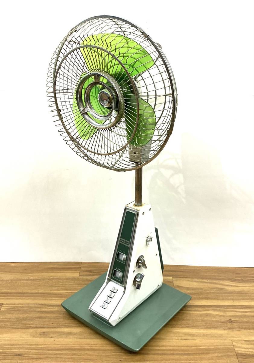 □【動作OK】 HITACHI 日立 H-625 デスク ファン 扇風機 30cm 三枚羽