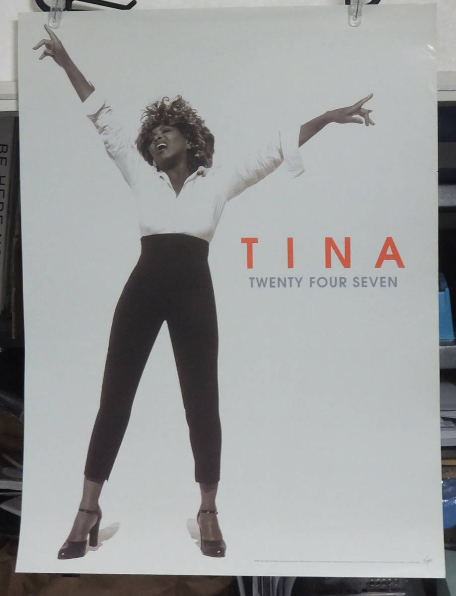 ティナ・ターナー TINA TURNER - TWENTY FOUR SEVEN /ポスター!!_画像1