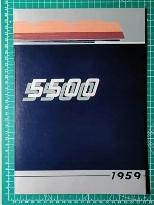 t2【名古屋鉄道】名鉄 5500系電車 車両カタログ 昭和34年 ※復刻版 [形式図 機器配置図 外観 客室 運転室 台車 パンタ ユニットクーラー 他_画像3