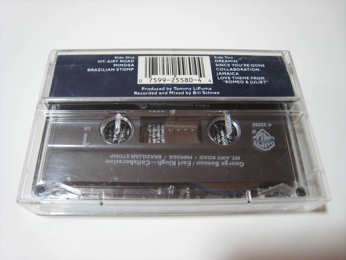【カセットテープ】 GEORGE BENSON, EARL KLUGH / COLLABORATION US版 ジョージ・ベンソン＆アール・クルー コラボレーションの画像2