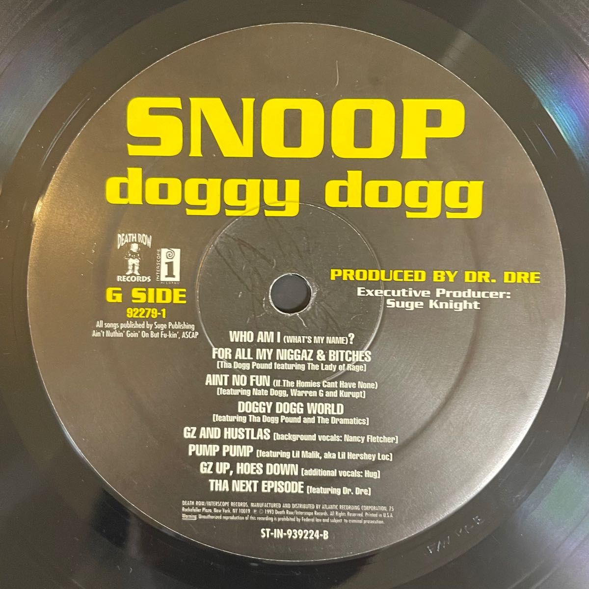 snoop doggy dogg - doggy style USオリジナル盤