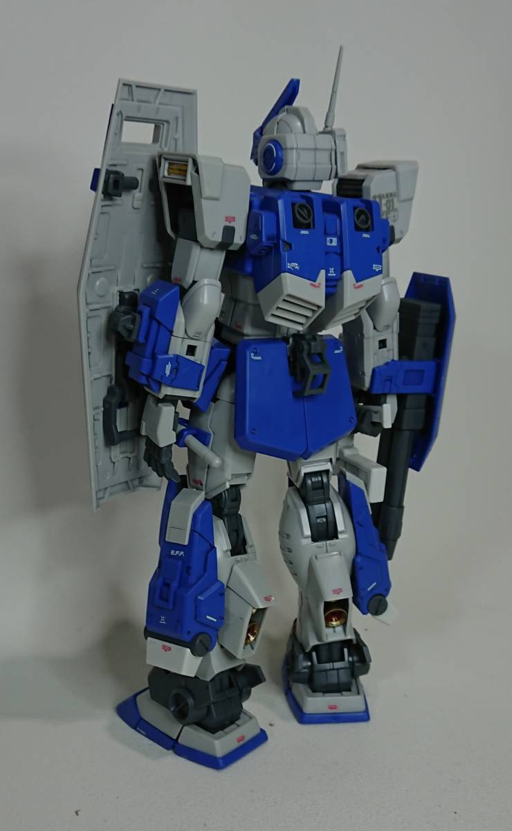 MG　1/100　ジム・ドミナンス 、ジム・ドミナンス（フィリップ・ヒューズ機）　２体セット　素組、墨入　完成品　_画像6