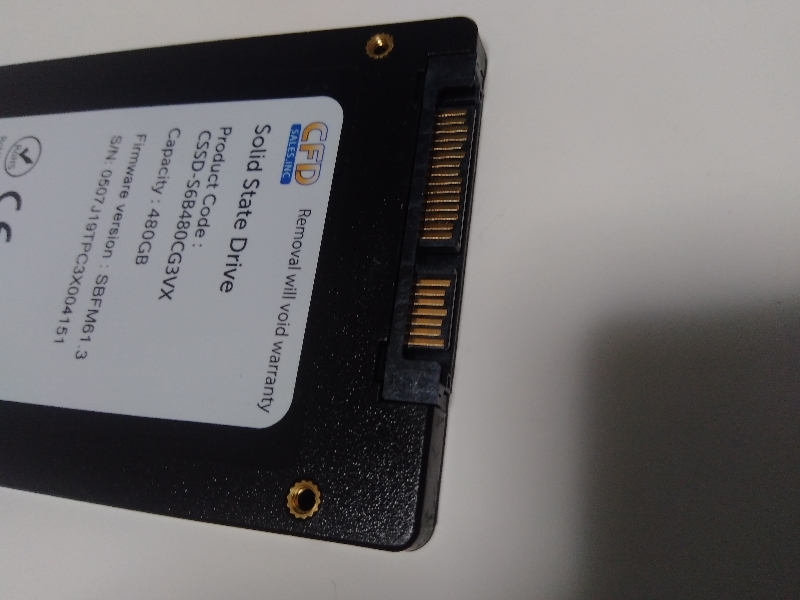 ■ SSD ■ 480GB （6216時間）　CFD　正常判定　送料無料_画像6