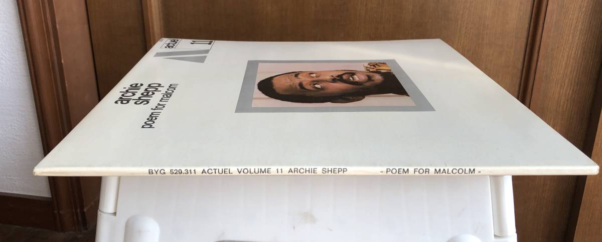 Archie Shepp / Poem for Malcom / BYG Actuel Vol.11 / アーチー・シェップ /新品同様_画像3