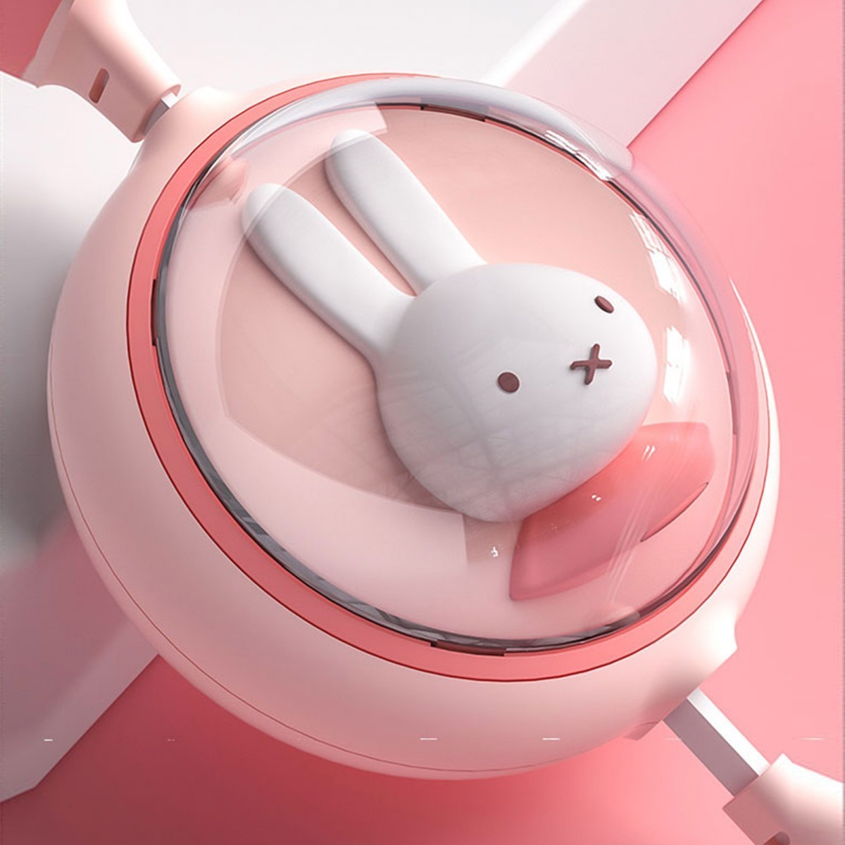 日本未発売★ミッフィー×MIPOW★3in1 USB 充電 ケーブル ピンク miffy iPhone Android Type-ｃPC Apple 格納式 巻き取り式 マイポーの画像6