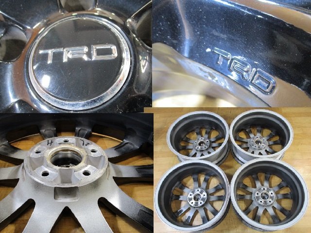 TRD TF5 トヨタ 30系 アルファード ヴェルファイア 純正 オプション ホイール 4本 19インチ カローラクロス ハリアー クラウン ヴォクシー_画像6