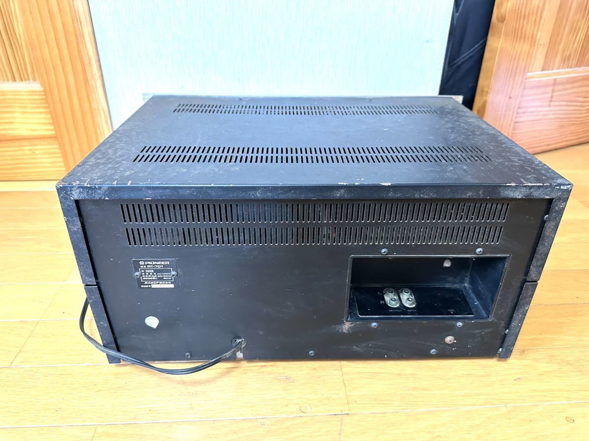 名機 通電・回転確認済み Pioneer パイオニア RT-701 オープンリールデッキ Open Reel Deck_画像7