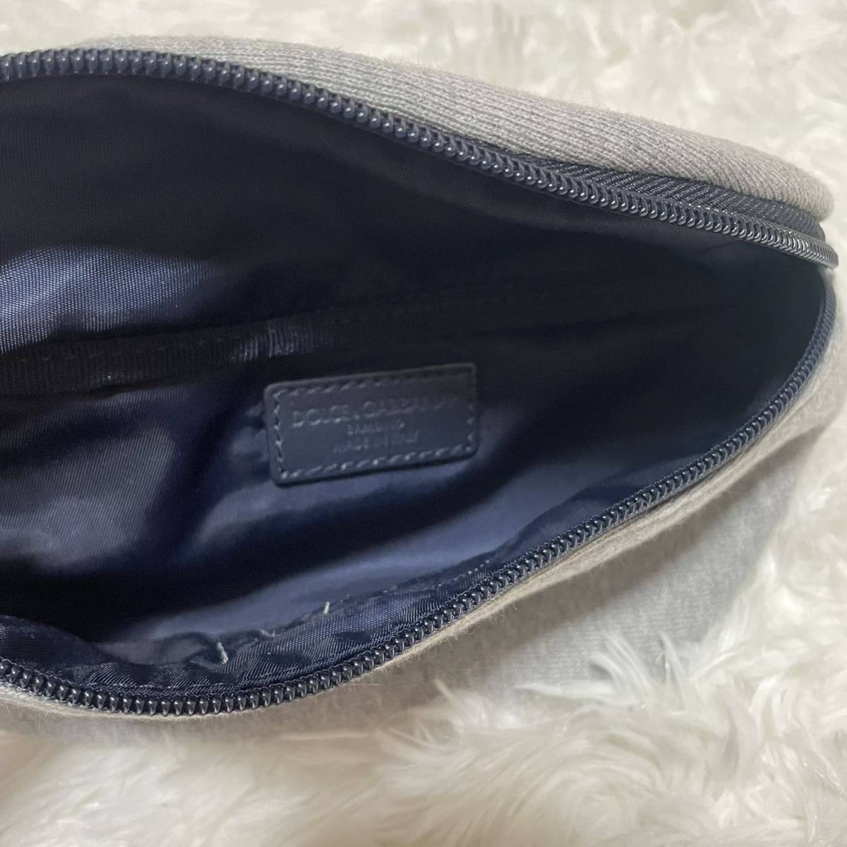 [ new goods ]DOLCE & GABBANA Dolce&Gabbana belt bag hip bag gray 