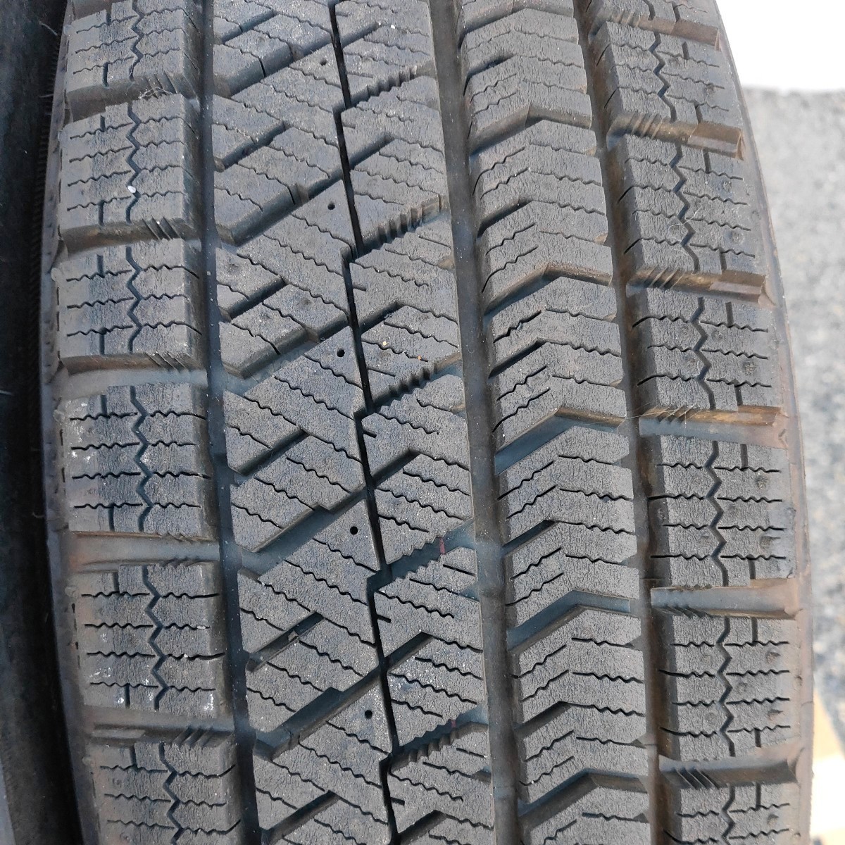 バリ山 ほぼ未使用 ダイハツ 純正アルミホイールセット 4.5j-14 ＋45 BRIDGESTONE 155/65R14 21年製 タント ムーヴ ブリザック VRX2 _画像8