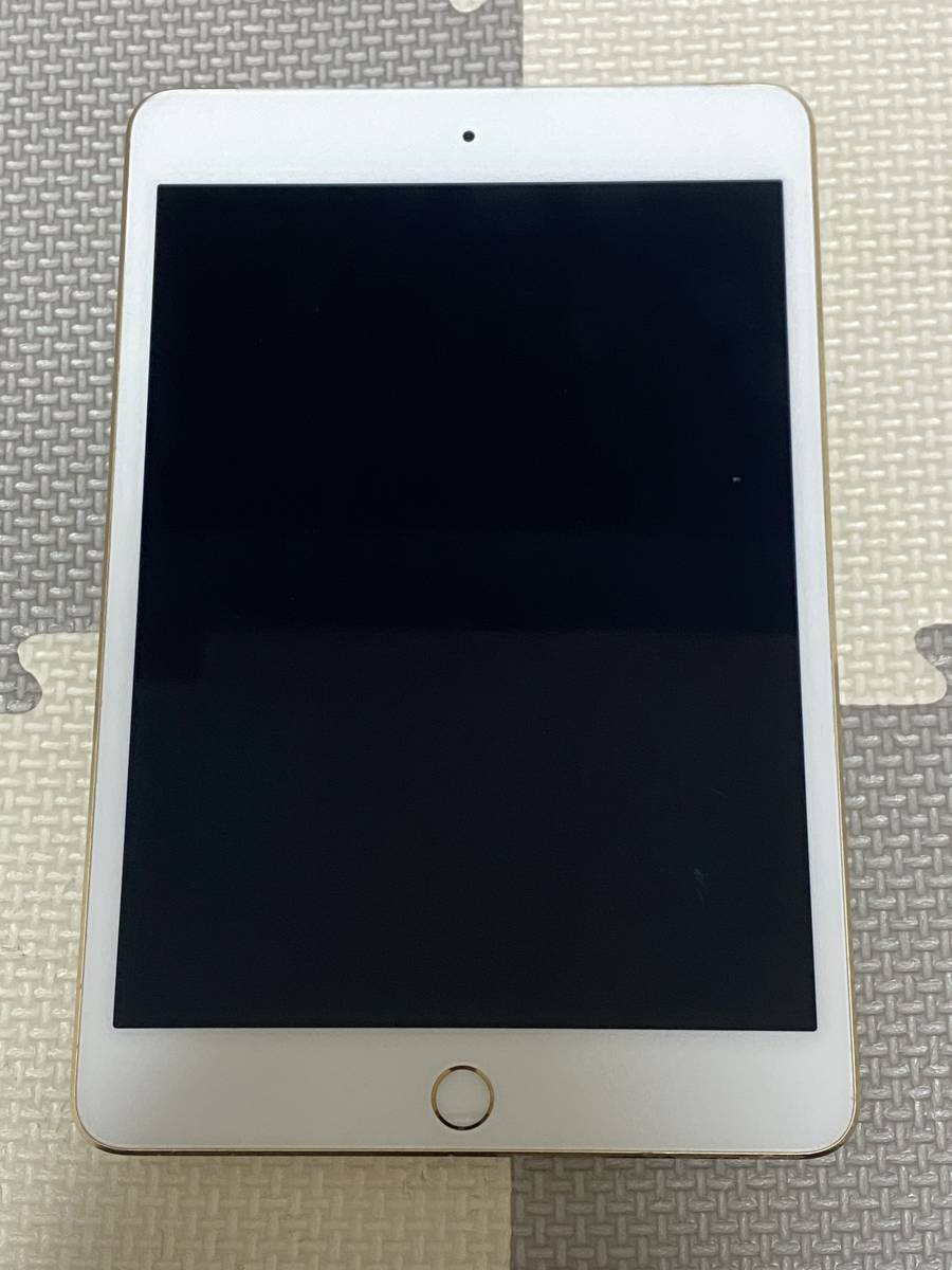 iPad mini4 WiFi+Cellular(simフリー) 16GB 充電65回 良品 初期保証有 送料無料 1円スタート　①_画像3