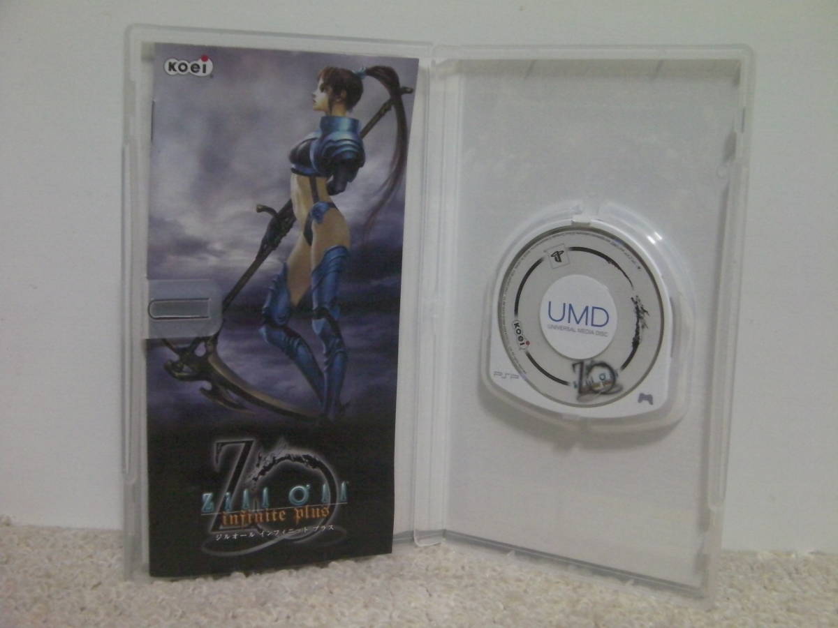 ■■ 即決!! PSP ジルオール インフィニットプラス（ハガキ・ステッカー付き）Zill O'll infinite plus／ PlayStation Portable■■_画像2