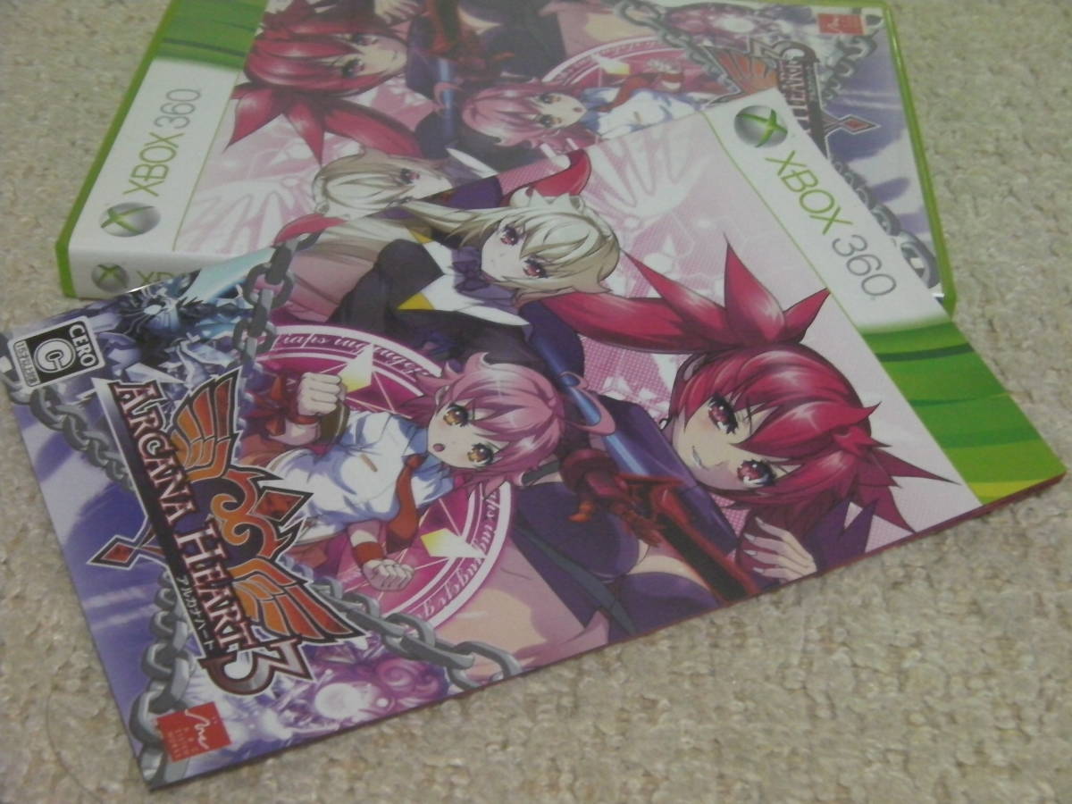 ■■ 即決!! Xbox360 アルカナハート3（すっごい限定版）／Arcana Heart 3■■_画像3
